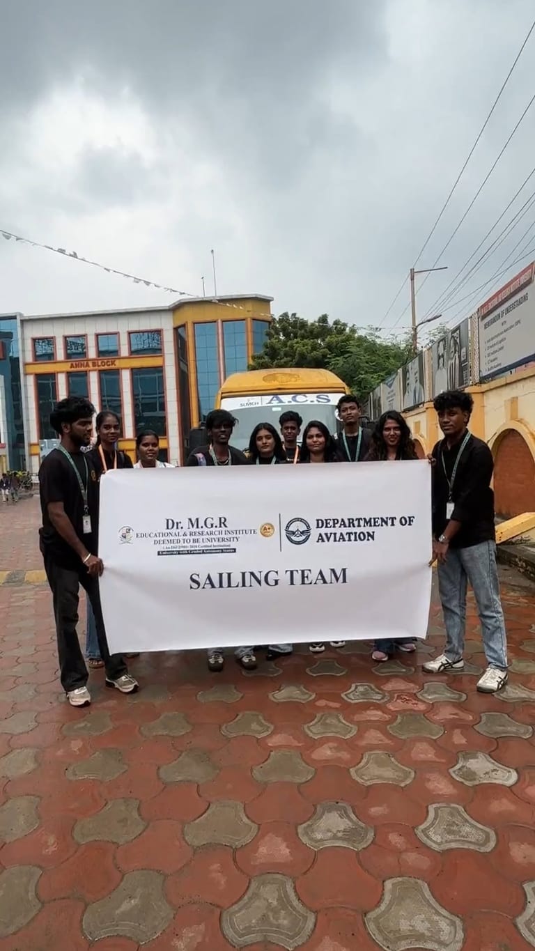 Bridging Skies and Seas: Aviation Industrial Visit at Chennai Port