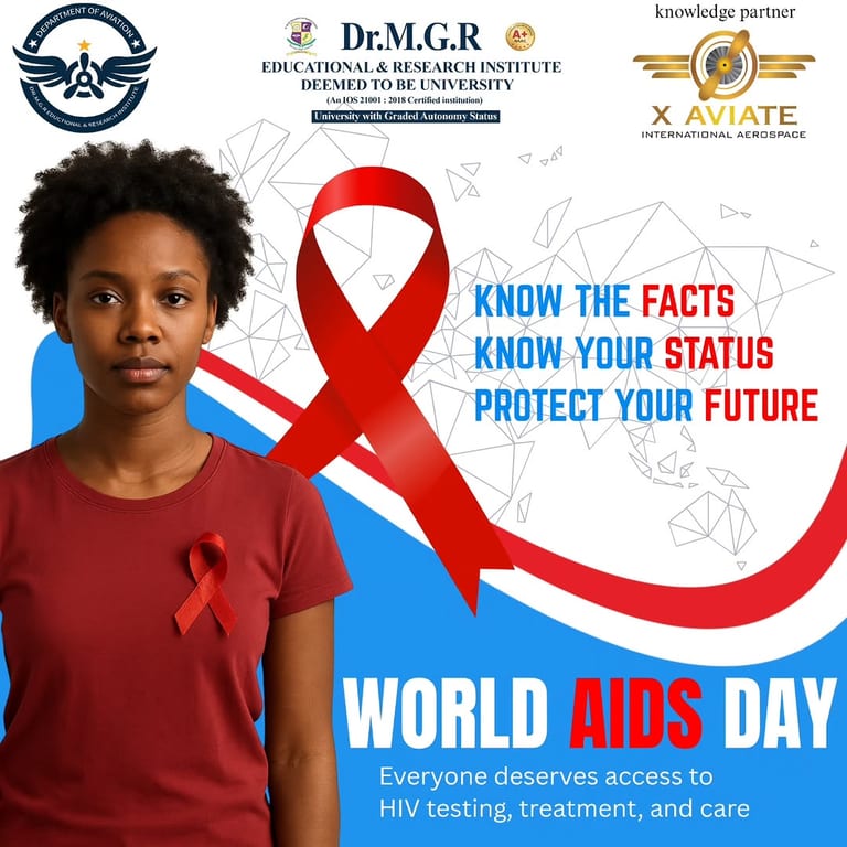 Dr MGR Aviation Academy Promotes Health Awareness and Safety