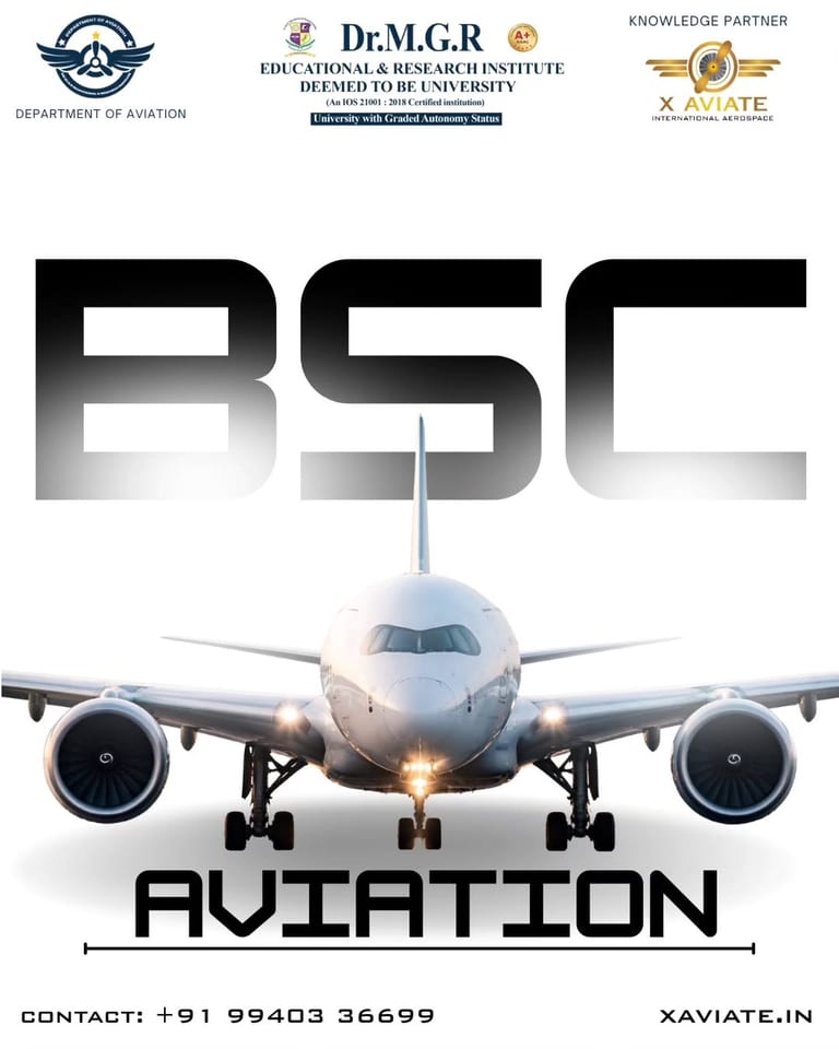 Advance Your Career with Dr MGR Aviation Academy