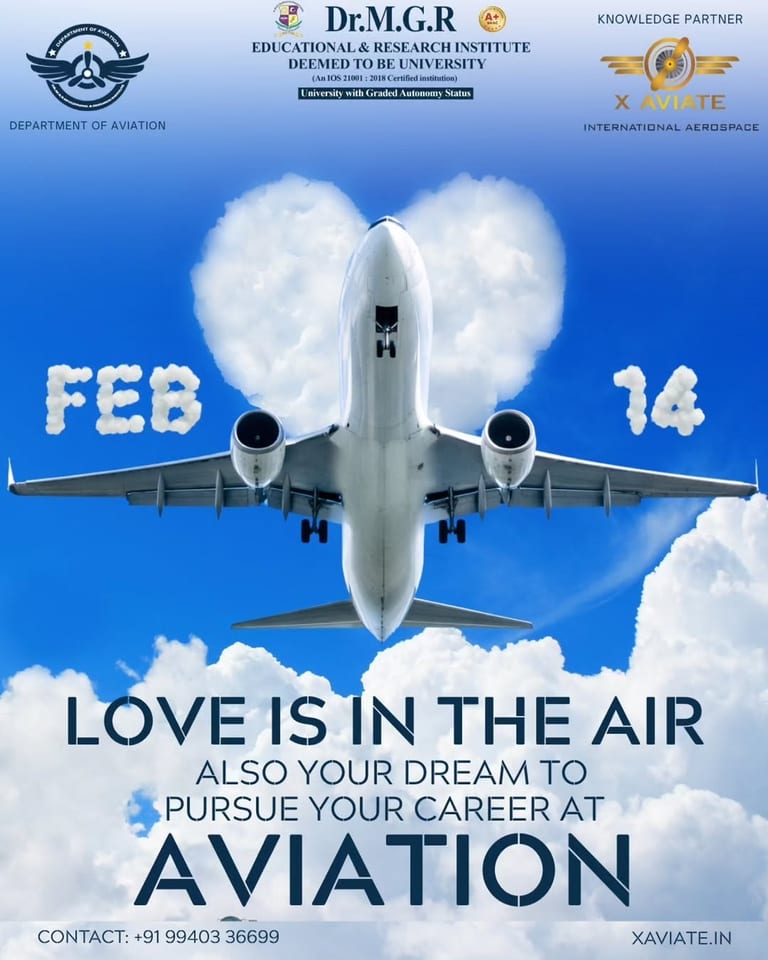 Build a Career at 30,000 Feet with Dr MGR Aviation Academy