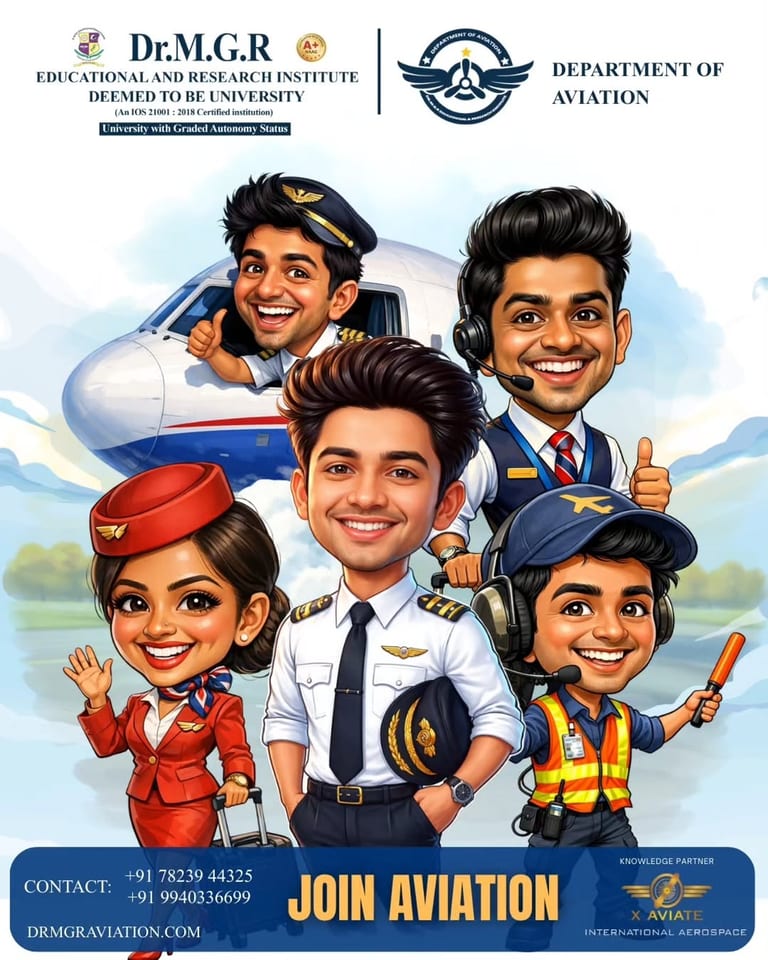Clearance for Takeoff: Build Your Future with Dr MGR Aviation Academy