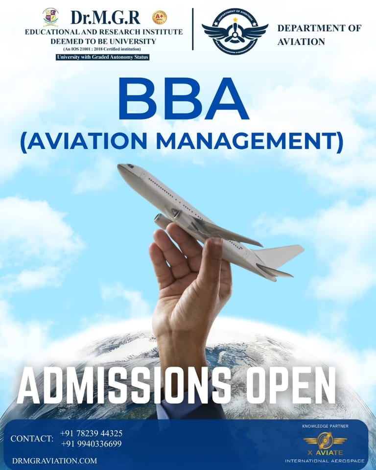 Launch Your Career With a BBA in Aviation Management
