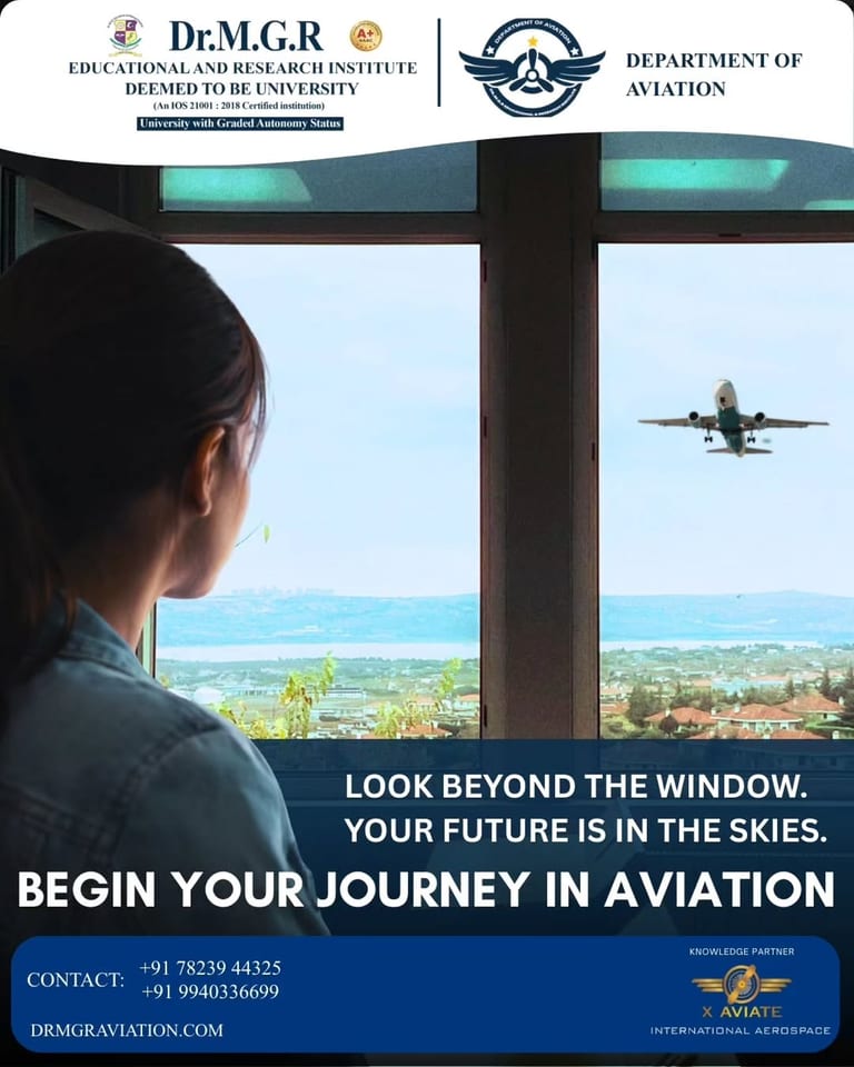 Dr MGR Aviation Academy: Launch Your Career Today