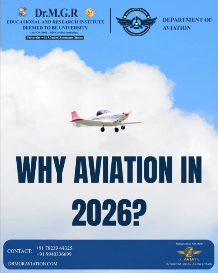 Aviation Growth in 2026: Opportunities at Dr MGR Aviation Academy