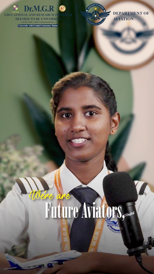 Admissions Open 2026: Lead the Skies with Dr MGR Aviation Academy
