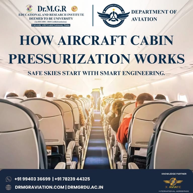 How Aircraft Cabin Pressurization Works: An Engineering Guide
