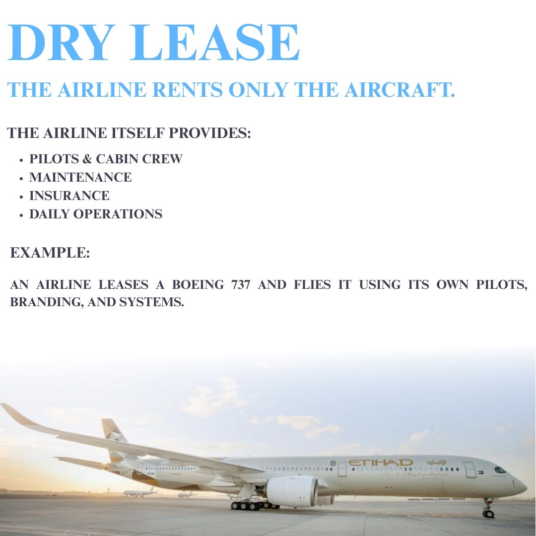 Wet Lease vs Dry Lease: Aircraft Leasing Explained