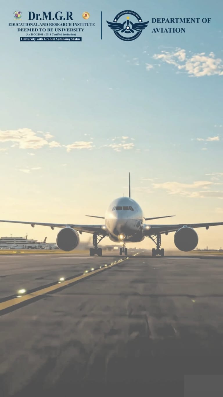 Beyond the Cockpit: Careers with Dr MGR Aviation Academy