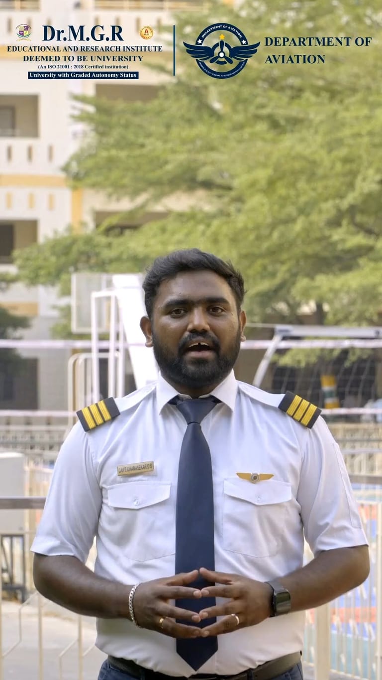 Learn Aviation from Industry Experts at Dr MGR Aviation Academy