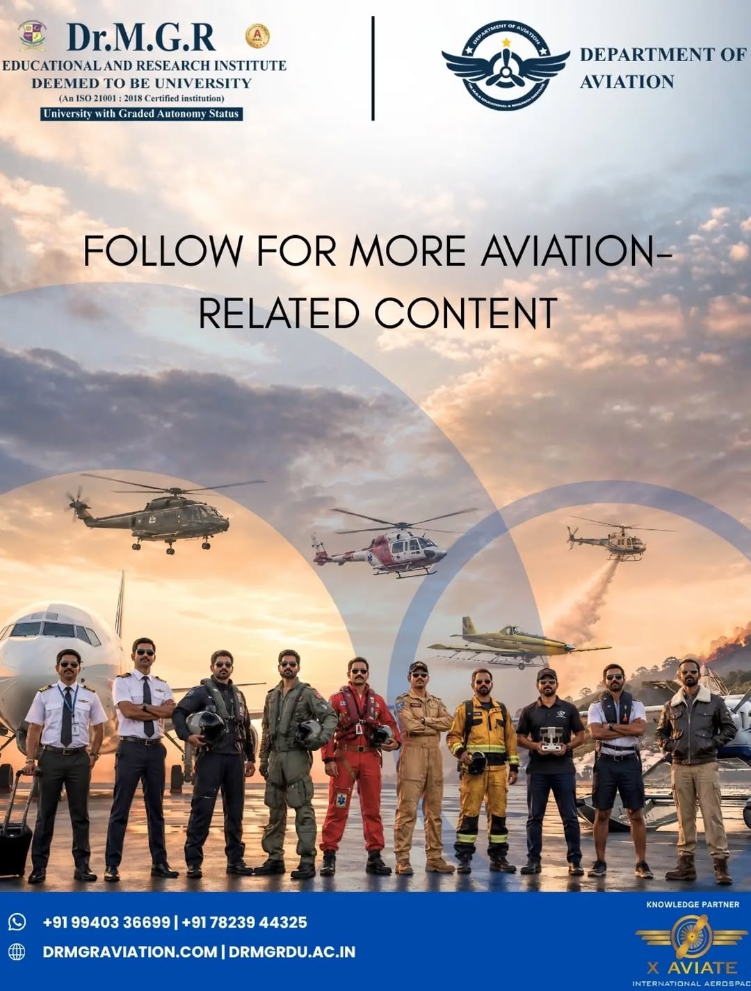 Exploring Diverse Aviation Careers at Dr MGR Aviation Academy