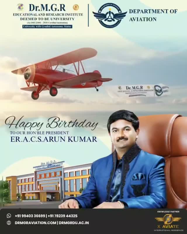 Celebrating Leadership at Dr MGR Aviation Academy