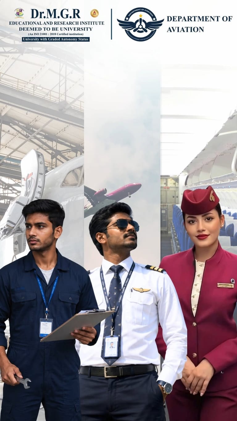 Build Your Aviation Career with Dr MGR Aviation Academy