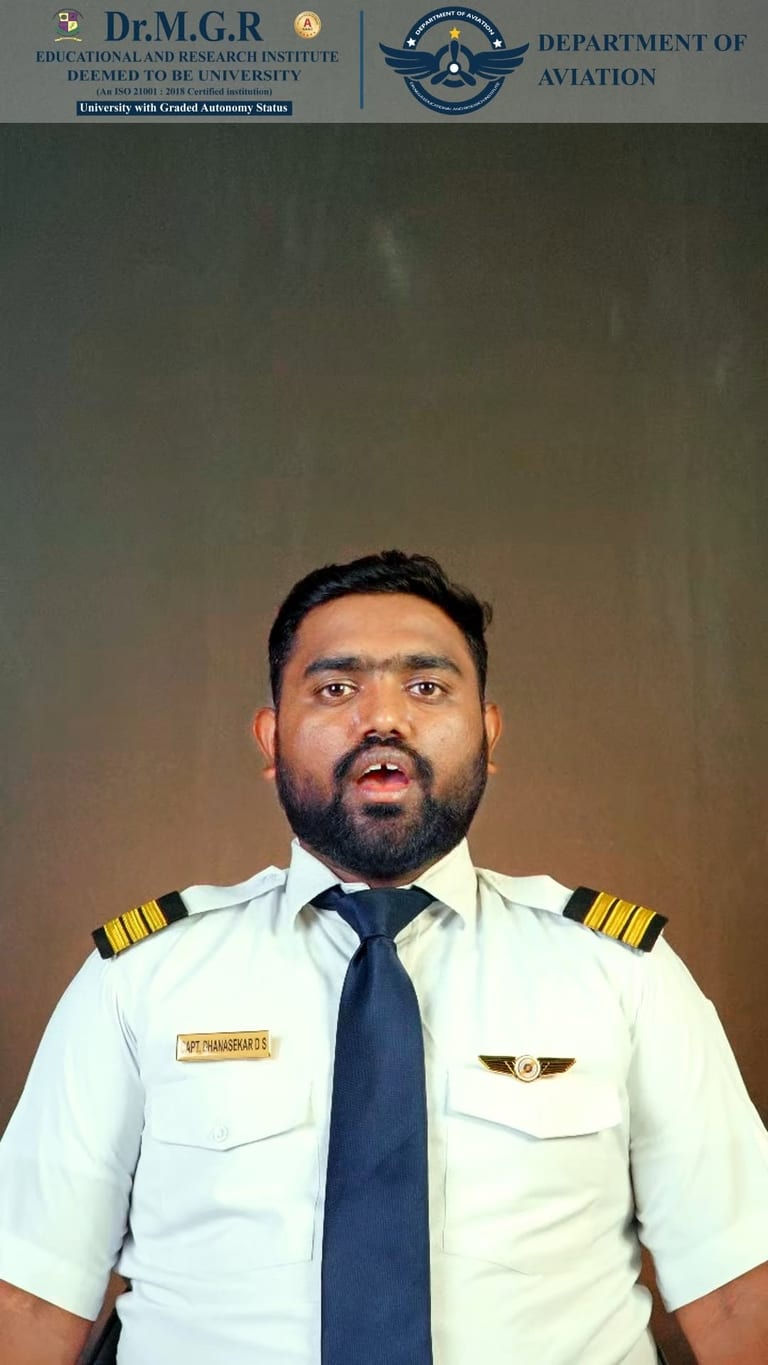 Mastering the Four Forces of Flight at Dr MGR Aviation Academy