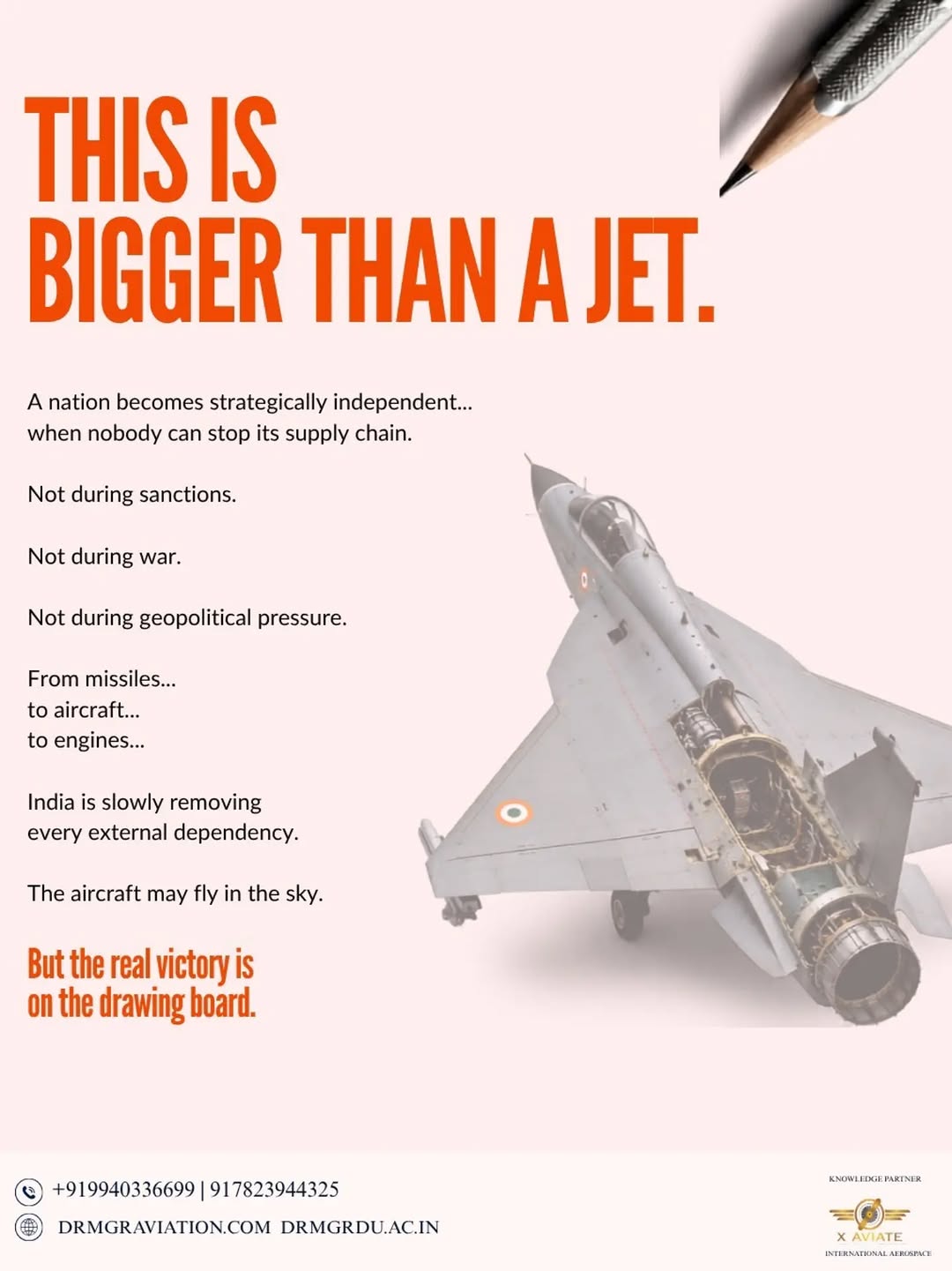 Dr MGR Aviation Academy on India's Indigenous Fighter Engines