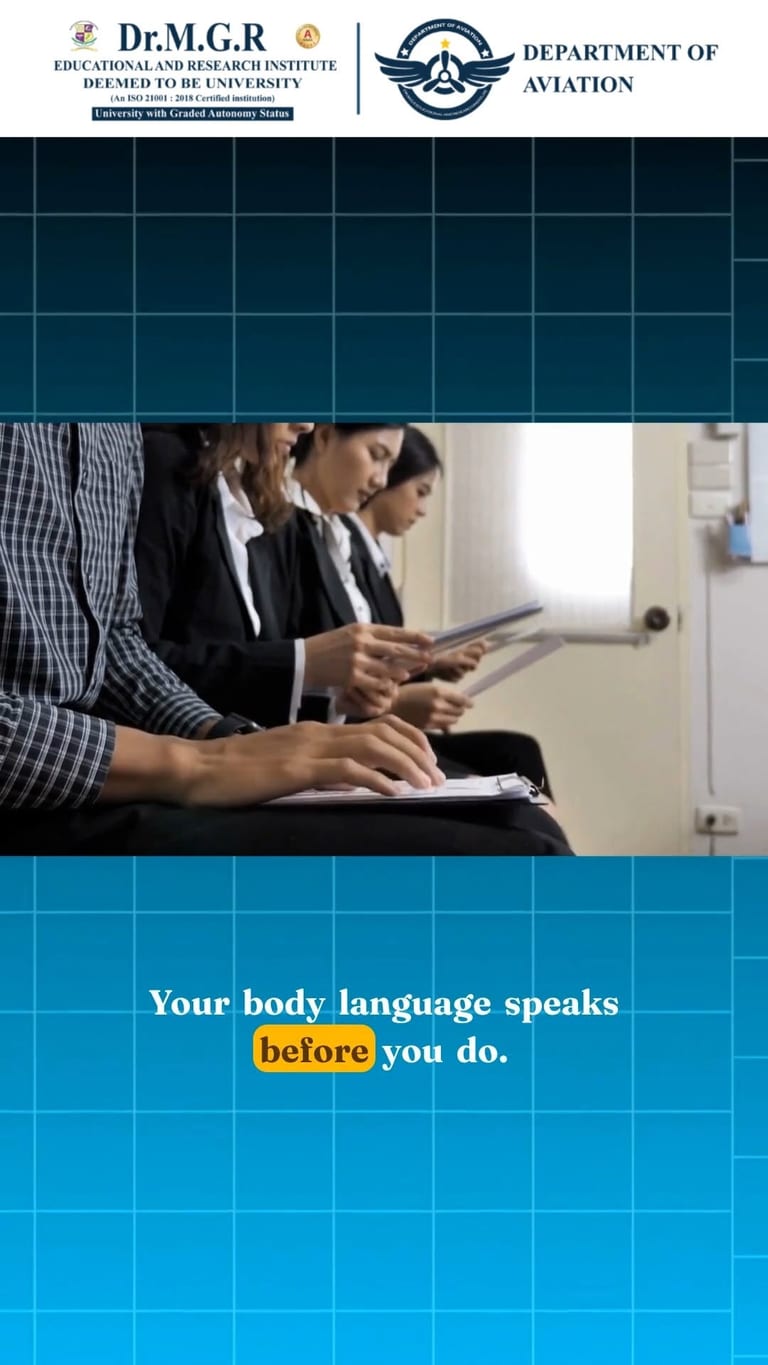 Mastering Body Language for Aviation Interviews